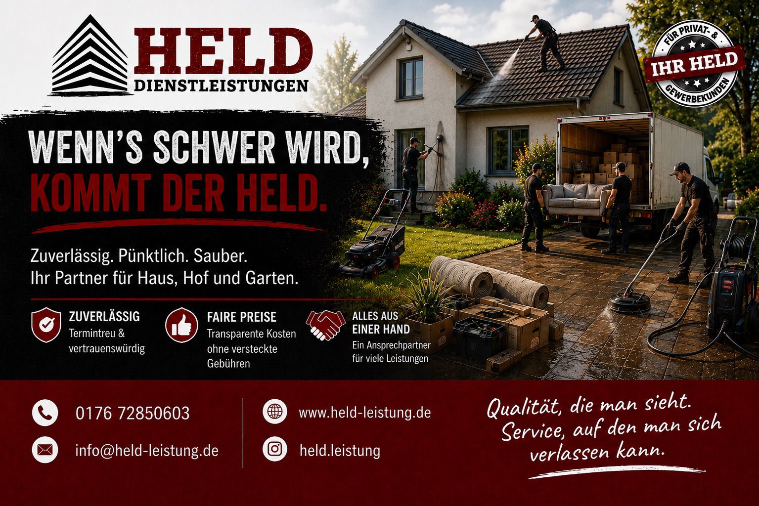 HELD bei der Arbeit